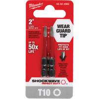 Shockwave Impact Duty Screwdriver Bit, Torx, T-10, 1/4" Drive Trail Hammer and Bolt