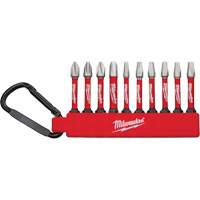 Jeu dembouts Phillips et carr&eacute;s pour tournevis &agrave; chocs Shockwave Trail Hammer and Bolt