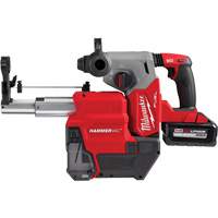 M18 Fuel SDS Plus Rotary Hammer Dust Extractor Kit, 18 V, 1", 2 ft-lbs., 1330 RPM Trail Hammer and Bolt
