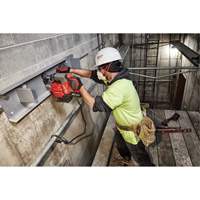 M18 Fuel SDS Plus Rotary Hammer Dust Extractor Kit, 18 V, 1", 2 ft-lbs., 1330 RPM Trail Hammer and Bolt