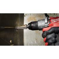 Step Drill Bit, 3/16"/#4 - 7/8"/#4 , 1/32" Increments, High Speed Cobalt Trail Hammer and Bolt