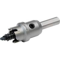 Scies-cloches au carbure monobloc, 3/4", Profondeur de la coupe de 3/16" Trail Hammer and Bolt