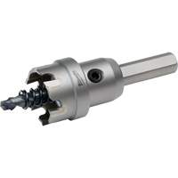 Scies-cloches au carbure monobloc, 1", Profondeur de la coupe de 3/16" Trail Hammer and Bolt