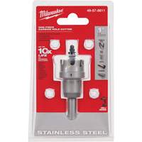 Scies-cloches au carbure monobloc, 1", Profondeur de la coupe de 3/16" Trail Hammer and Bolt