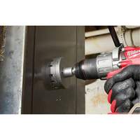 Scies-cloches au carbure monobloc, 2-1/2", Profondeur de la coupe de 3/16" Trail Hammer and Bolt