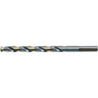 DRILLCO 3-Flat Shank Jobber Drill Bit, High Speed Steel, 1/16", 1-7/8" L, 7/8" Flute, 140° Point Angle Trail Hammer and Bolt