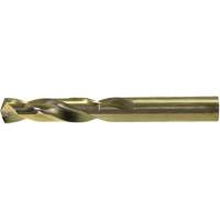 DRILLCO Screw Machine Length Drill Bit, #1, Cobalt, 1-5/16" Flute, 135° Point Trail Hammer and Bolt