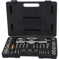 DRILLCO Metric Tap & Die Set, 36 Pieces Trail Hammer and Bolt