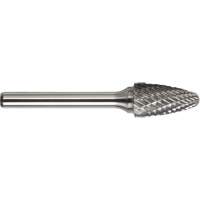 Fraise arboriforme &agrave; embout sph&eacute;rique et double coupe DRILLCO, SF-12 Trail Hammer and Bolt