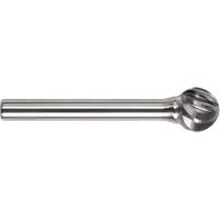 Fraise rotative arboriforme &agrave; embout arrondi pour la coupe d'aluminium DRILLCO, SD-1NF Trail Hammer and Bolt