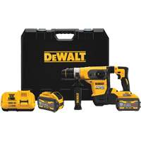 MAX* SDS Plus Rotary Hammer Kit, 60 V, 1-1/4", 725/0-725 RPM Trail Hammer and Bolt