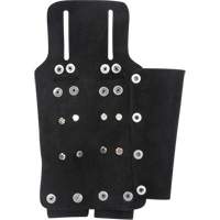 Porte-outils pour monteur de ligne, Porte-outil multiple, Cuir, 3 Poches Trail Hammer and Bolt