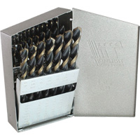 Triumph&reg; MRO Plus&reg; Jobber Length Drill Bit Set, 29 Pieces, High Speed Steel Trail Hammer and Bolt