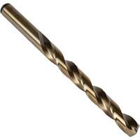 Jobber Drill Bit, Cobalt, 13/32", 5-1/4" L, 3-7/8" Flute, 135° Point Angle Trail Hammer and Bolt