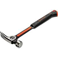 General Purpose Hammer, 16 oz., Cushion Handle, 14" L Trail Hammer and Bolt