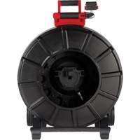 Stiff Pipeline Inspection Reel, 16" L x 23.5" W Display, 34 mm (1.33") Camera Head Trail Hammer and Bolt