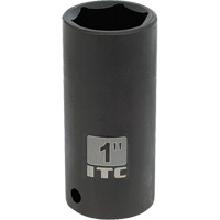 Douille, Chocs, 1-1/8", Prise 1/2", 6 pans Trail Hammer and Bolt