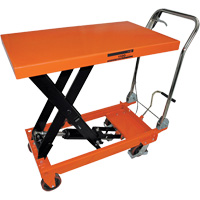 SLC-1100 Chariot avec table de levage hydraulique &agrave; ciseaux s&eacute;rie SLC, 39" lo x 21" la, Cap. 1100 lb Trail Hammer and Bolt