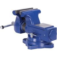 JBTV-6 &eacute;tau d'&eacute;tabli &agrave; gorge arrondie &agrave; usage intensif, Largeur des m&acirc;choires 6-1/2", Profondeur de la gorge 4" Trail Hammer and Bolt