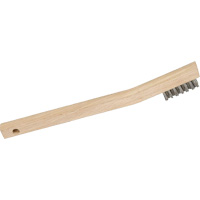 3MHSS Mini brosse &agrave; gratter en fil m&eacute;tallique, Acier inoxydable, 3 x 7 rangs de fils, Longueur 7-3/4" Trail Hammer and Bolt