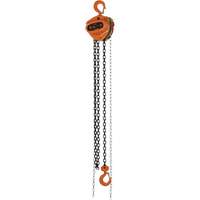 KCH Series Chain Hoists, 10' Lift, 4400 lbs. (2 tons) Capacity, Alloy Steel Chain Trail Hammer and Bolt