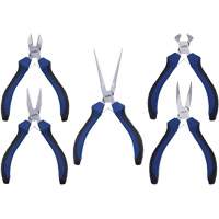 JMP-5S Mini Locking Pliers Sets, 5 Pieces Trail Hammer and Bolt