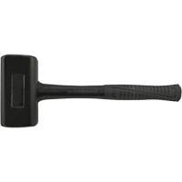 DB-100HD Dead Blow Sledge Head Hammers - One-Piece, 1 lbs., Textured Grip, 12" L Trail Hammer and Bolt