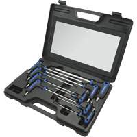 JTTK-9 T-Handle Key Wrench Sets, 9 Pcs., Torx&reg; Trail Hammer and Bolt