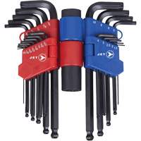 JHHK-22 Hextractor Hex Key Wrench Sets, 22 Pcs., Metric & Imperial Trail Hammer and Bolt
