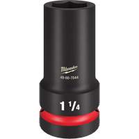 Douille &agrave; paroi extra mince Shockwave Impact Duty, Chocs, 1-1/4", Prise 1", 6 pans, Profond Trail Hammer and Bolt