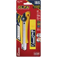 Couteau utilitaire robuste avec lames de rechange, 18 mm, Lame Acier inoxydable Trail Hammer and Bolt