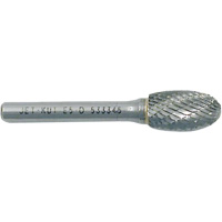 E3-DC Fraise ovale au carbure JET-KUT GP, 3/8" dia. Trail Hammer and Bolt
