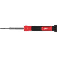 14-in-1 Precision Multi-Bit Screwdriver, 7-37/100" L, Cushion Grip Handle Trail Hammer and Bolt