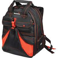 Sac &agrave; dos &agrave; outils de luxe, Noir/Rouge, Balistique/Polyester Trail Hammer and Bolt