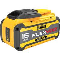 Flexvolt&reg; Max* Battery, Lithium-Ion, 20 V/60 V, 15 Ah Trail Hammer and Bolt