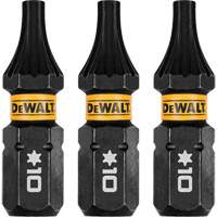 Forets pour tournevis &agrave; chocs FLEXTORQ 3 mcx, Torx, T-10, Prise 1/4" Trail Hammer and Bolt