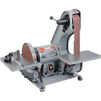 Ponceuse &agrave; bande & disque, 1" la x 42"/2" la x 42" lo Bande, 8" Disque Trail Hammer and Bolt