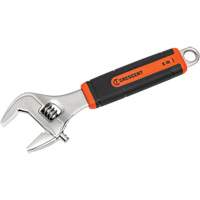 Cl&eacute; &agrave; molette, 6" lo, la max. 26 mm/1-4/5", Chrome/Poli Trail Hammer and Bolt