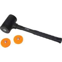 Marteau sans rebond, Poids de la t&ecirc;te 45 oz, Face Polyur&eacute;thane, Prise Fibre de verre, 13" lo Trail Hammer and Bolt