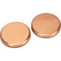 Copper End Caps Trail Hammer and Bolt