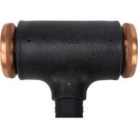 Copper End Caps Trail Hammer and Bolt