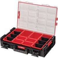 Organisateur 2 fois tr&egrave;s-grand avec bacs Arx, 23" x 15-1/5" x 6-4/5", Noir Trail Hammer and Bolt