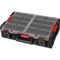 Organisateur deux fois tr&egrave;s grand avec cloisons en mousse &agrave; plusieurs couches Arx, 23" x 15-1/5" x 6-4/5", Noir Trail Hammer and Bolt