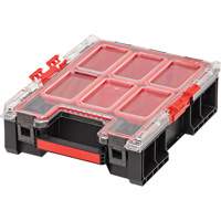 Organisateur moyen haut avec bacs Arx, 10-2/5" x 14-3/10" x 4-1/5", Noir Trail Hammer and Bolt