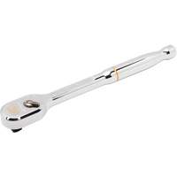 Rochet &agrave; t&ecirc;te chrom&eacute;e enti&egrave;rement polie en goutte 120XP, Prise de 3/8", Poign&eacute;e Ergonomique Trail Hammer and Bolt