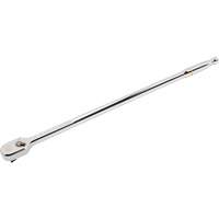 Rochet &agrave; t&ecirc;te chrom&eacute;e enti&egrave;rement polie en goutte avec manche extra long 120XP, Prise de 3/8", Poign&eacute;e Ergonomique Trail Hammer and Bolt