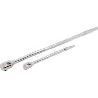 Ensemble de rochet &agrave; t&ecirc;te en goutte enti&egrave;rement polie et manche flexible extra long avec prises  1/4" & 3/8" 120XP Trail Hammer and Bolt