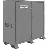 Armoire de rangement pour le chantier, Acier, 47,5 pi³, Gris Trail Hammer and Bolt
