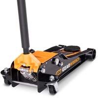 Low Profile Floor Jack, 3.5 Ton(s) Capacity, 3-3/4" Lowered, 21-3/4" Raised, Manual Hydraulic Trail Hammer and Bolt