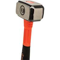 Drilling Hammer, 3 lbs., Fibreglass Handle, 4" L Trail Hammer and Bolt